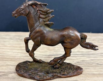 ブロンズ製跳ね馬像 – 高級ホーム＆オフィス装飾 - Etsy 日本