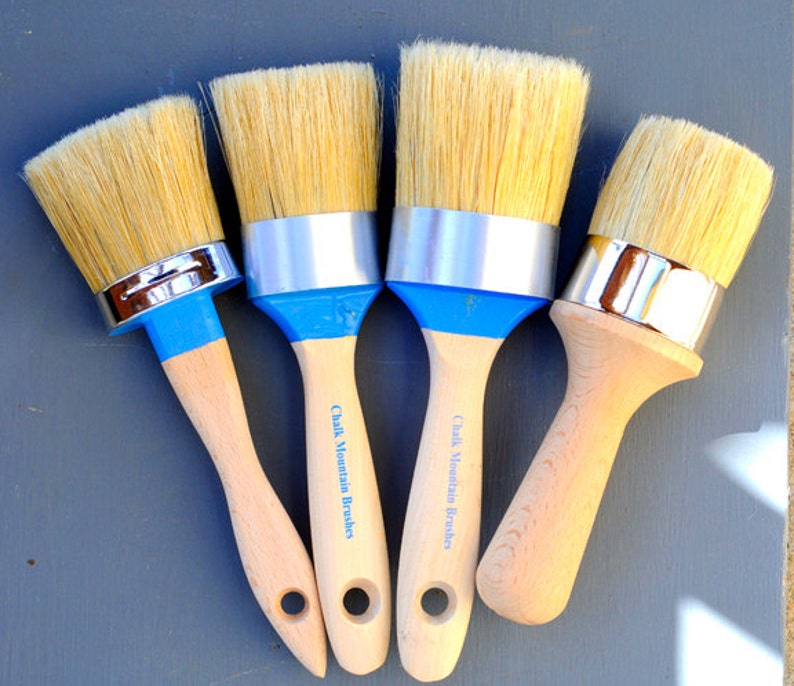 Chalk Paint Boar Bristle Brushes. Ultimate Painters Tool Kit 1 Etsy
