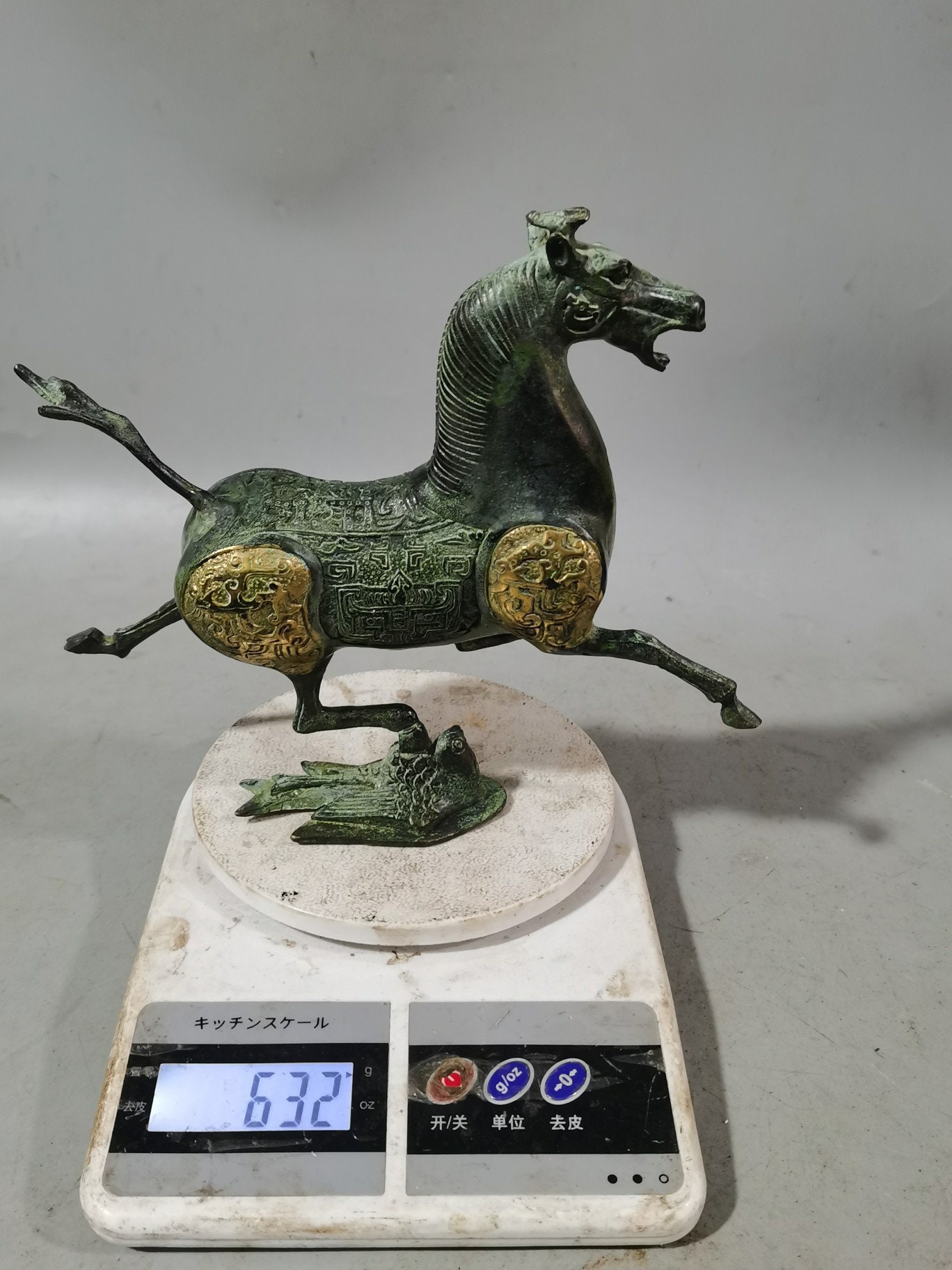 アンティークの金銅製馬とツバメの像、中国の装飾品 - Etsy 日本