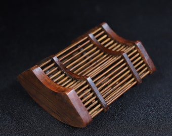 Chinese antique hand carved rosewood exquisite cricket cage ornaments,can be collected and used
