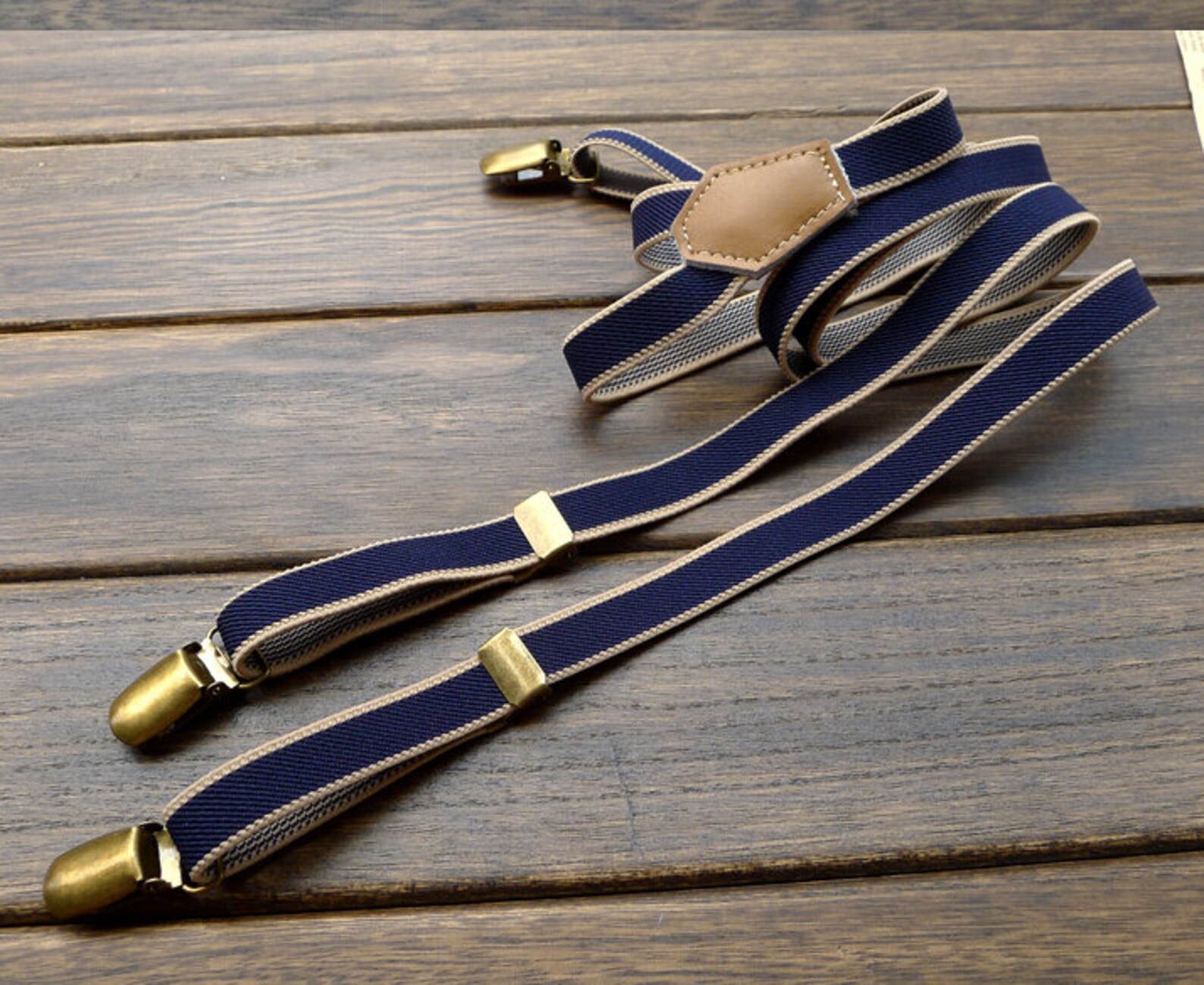 Canvas Leather Suspenders 1.5cm Width Retro Wedding Suspender Etsy