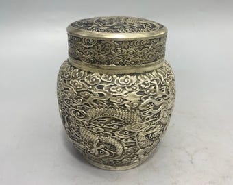 銅 壺 龍 アンティーク 骨董 銅 壺 龍 アンティーク 骨董