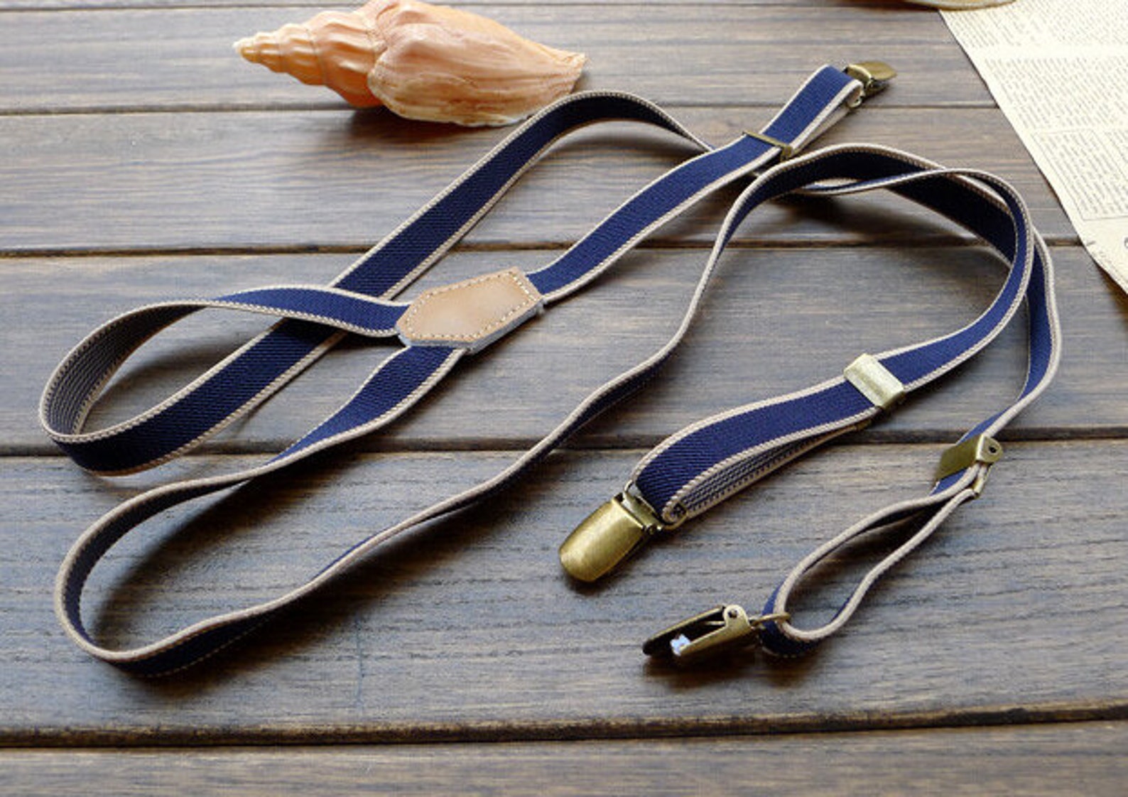 Canvas Leather Suspenders 1.5cm Width Retro Wedding Suspender Etsy