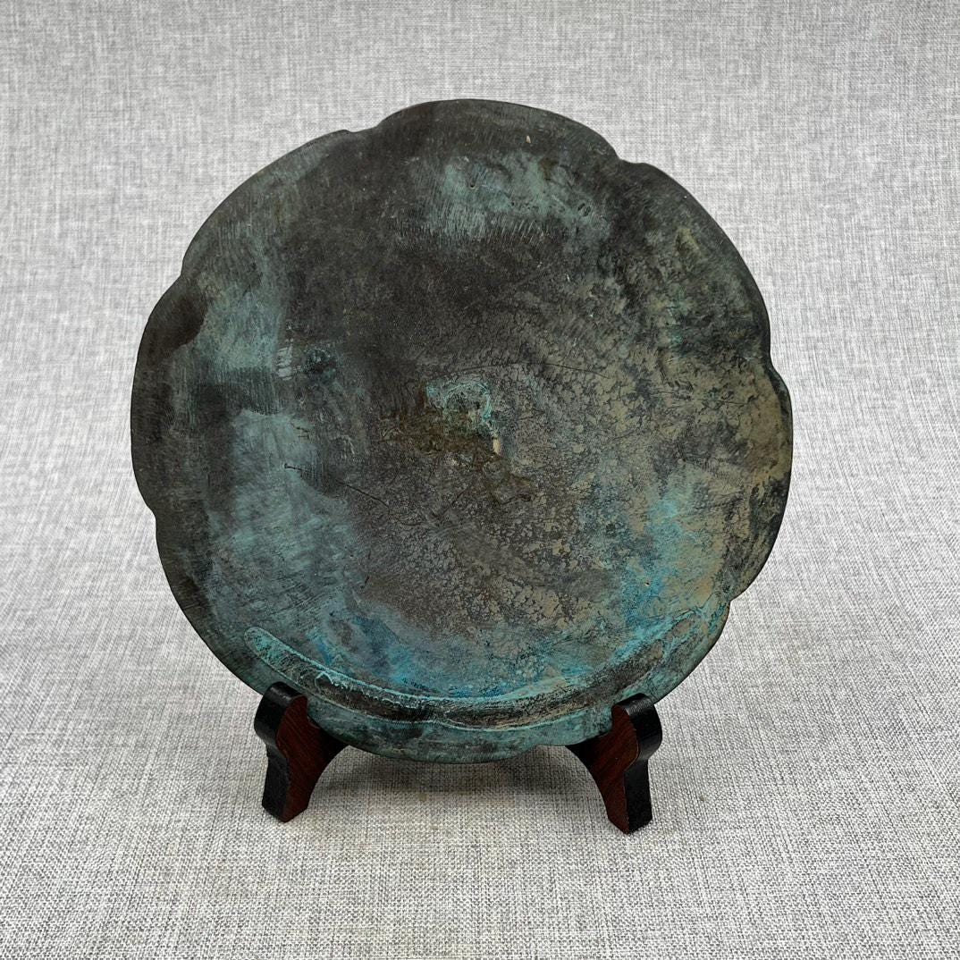 鳳凰文様 青銅鏡 アンティーク 骨董品 古い純銅製の鳳凰文様の青銅鏡を集める - Etsy 日本