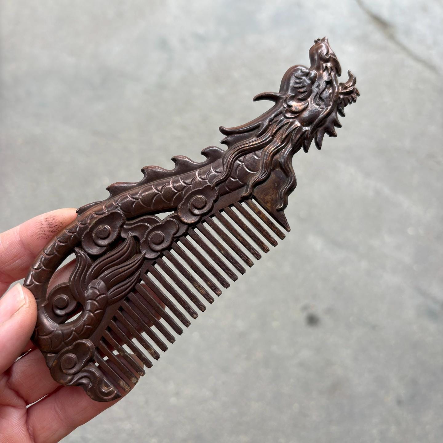 Dragon Chinese Comb - Etsy display picture 1