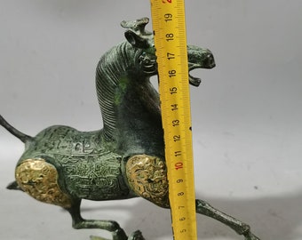 アンティークの金銅製馬とツバメの像、中国の装飾品 - Etsy 日本