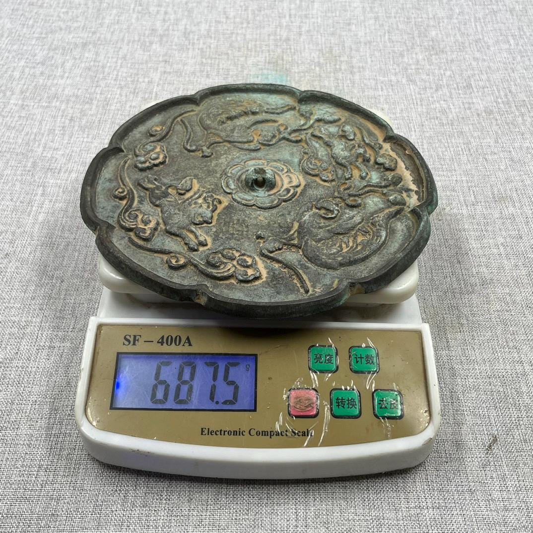古い純銅製の鳳凰文様の青銅鏡を集める - Etsy 日本