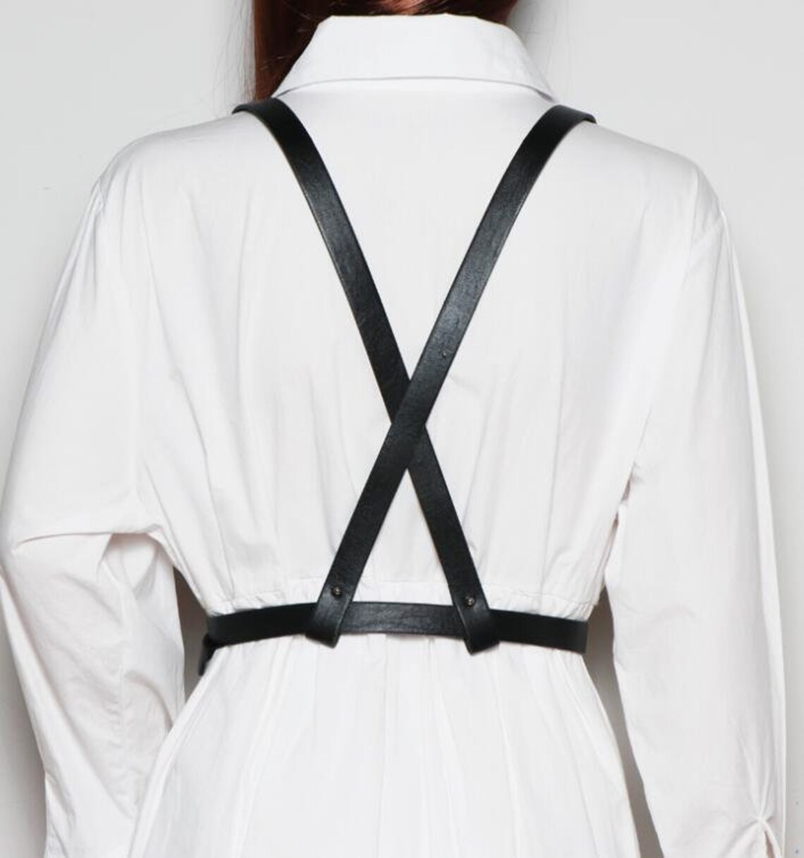 Retro shoulder women's suspender sweater belt vest Etsy