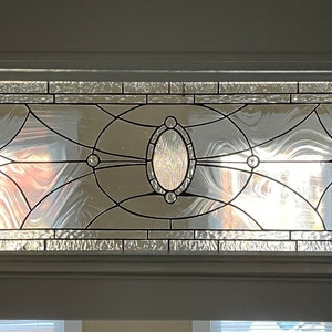 Elegant transom window