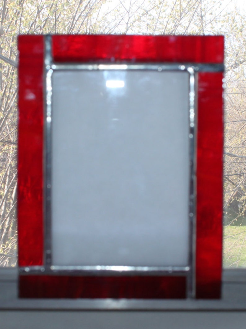 Red Picture Frame - Etsy