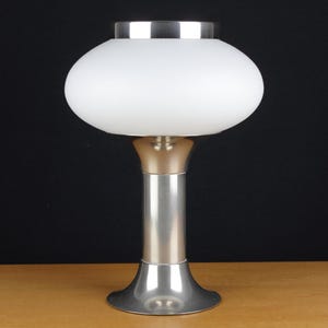 70s table lamp by Leuchtenbau Leipzig, vintage desk lamp, mcm table lamp, East Germany, mid century
