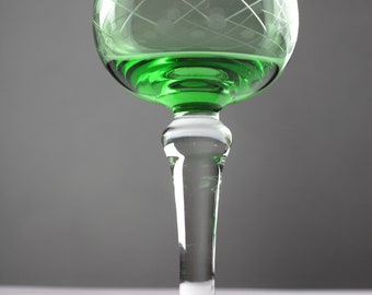 西ドイツ製カットガラスグラス6個セット 西ドイツ製カットガラス