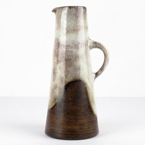 背の高いセラマーノ陶器の花瓶「Achat」、西ドイツ陶器、70 年代