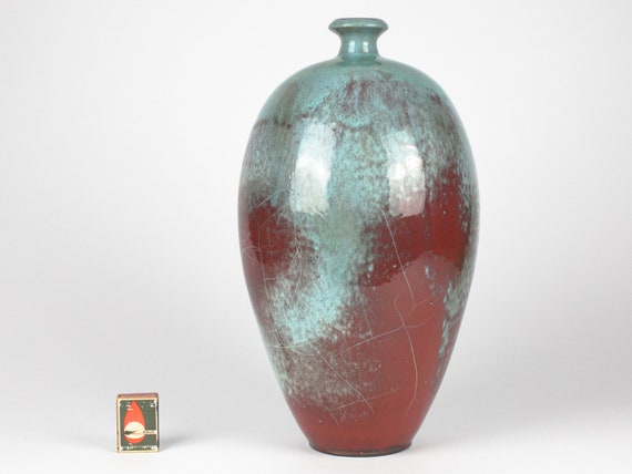 Vintage Blue Studio Pottery Vase Vintage Blue Studio Pottery Vase