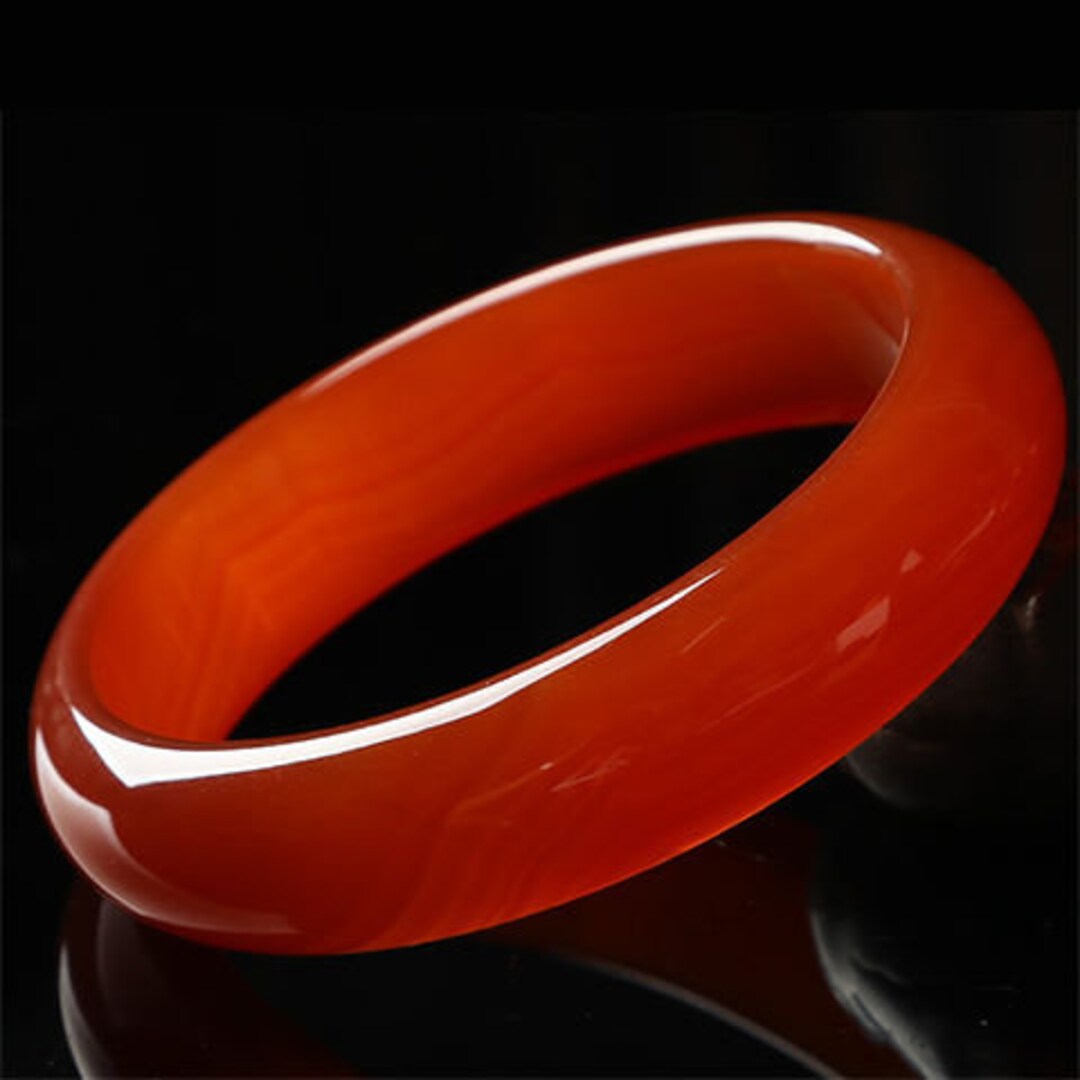 Free Shipping Natural AAA Red Jadeite Jade Good Luck Charm Jade Bangle