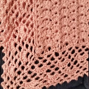 Pretty Pink Special Memories Baby Afghan