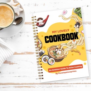 My Lovely Cookbook | Asian home cooking recipe collection | Watercolor illustrated recipes | Food Illustration