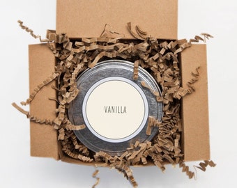8 oz Vanilla Soy Candle