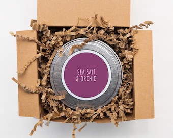 8 oz Sea Salt & Orchid Soy Candle