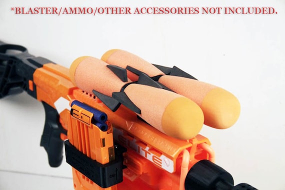 ナーフ デモリッシャー ブラスター用 3D プリント スペア爆弾/ミサイル