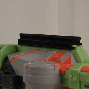 3D gedruckt – Nerf Picatinny Top Rail Mount für Nerf Gun – Nerf Vortex Nitron