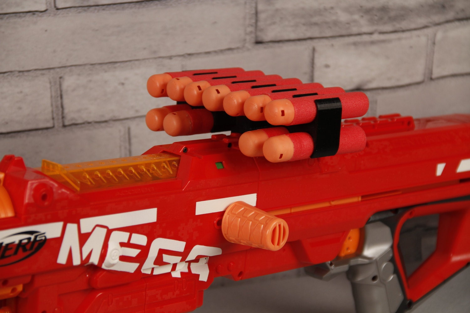 3D Printed 3 5 7 or 11 Round Mega Dart Holder for Nerf 