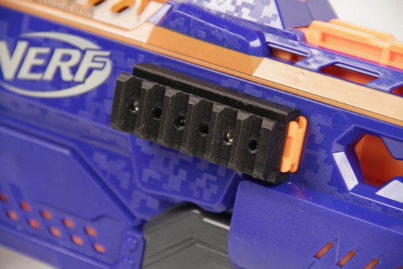 3D Printed Nerf to Picatinny Mini Rail for Nerf Gun 