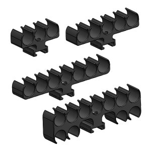 3D-geprint: 3, 5, 7 of 11 ronde mega-darthouder voor nerf-pistool