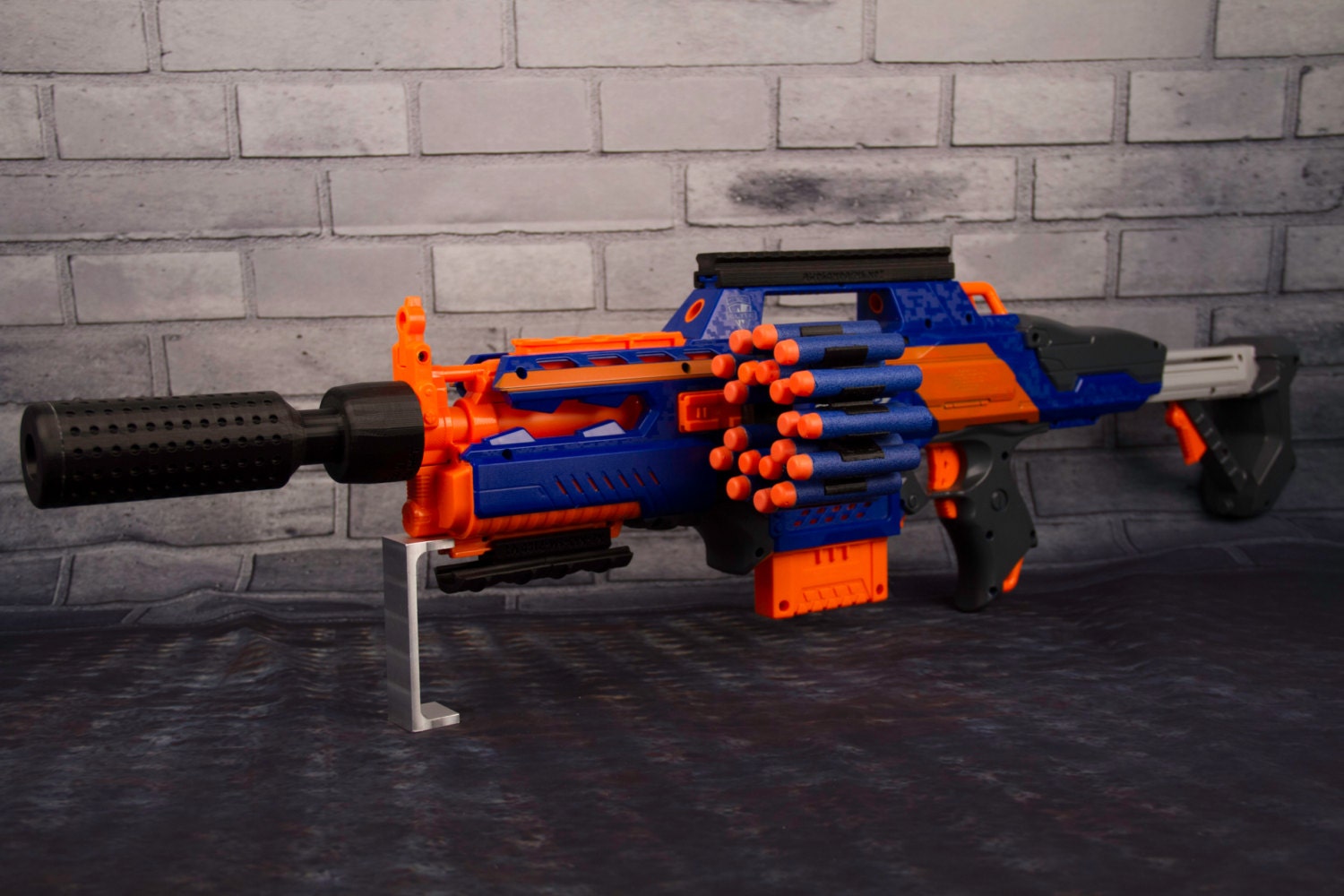 3D Printed 3 5 7 or 11 Round Mega Dart Holder for Nerf 