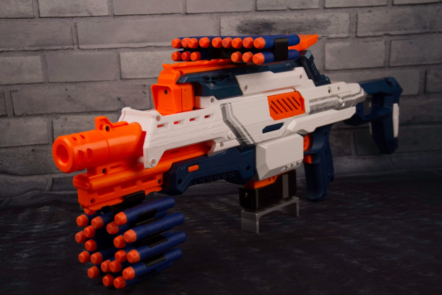 3D Printed 3 5 7 or 11 Round Mega Dart Holder for Nerf 