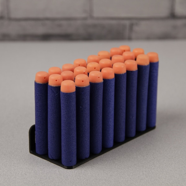 Druk 3D – 24-nabojowy uchwyt na lotki do pistoletu Nerf