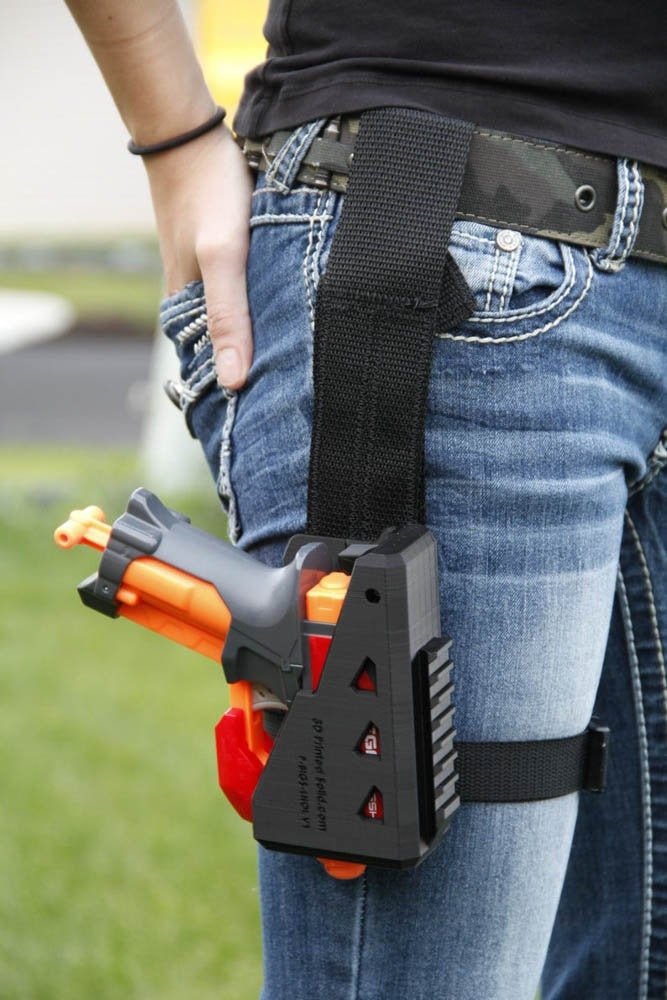 Muzzleloading Nerf Jolt Holster - The Jolster! - Black Arch Holsters