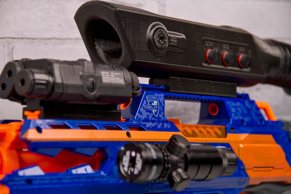 3DPS MRS-15A Modular Sniper Rifle - Accessory Kit for Nerf Rapidstrike