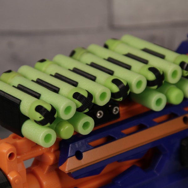 Uchwyt na 15 okrągłych lotek poprzeczny