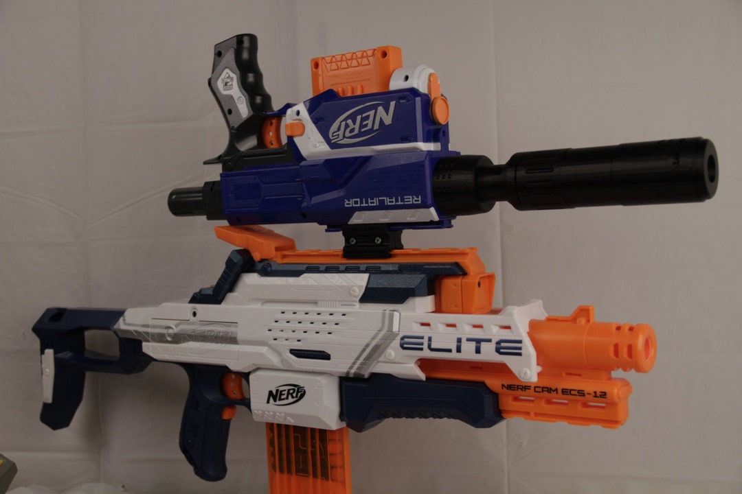3D Printed – Nerf to Nerf Mini Coupling Rail for Nerf Gun - Etsy