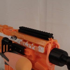 Picatinny Slip-on Rails for Nerf Demolisher Blaster