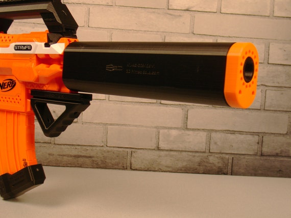 NERF STRYFE オレンジ トイガン　ドラムマガジン Consumer Care Toys & Games, Collectibles & Playsets