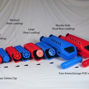 Murder Hole Hopper Attachment for Nerf® Nemesis