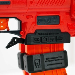 Ghost Flared Mag Well for Nerf AF Spectrum Blaster