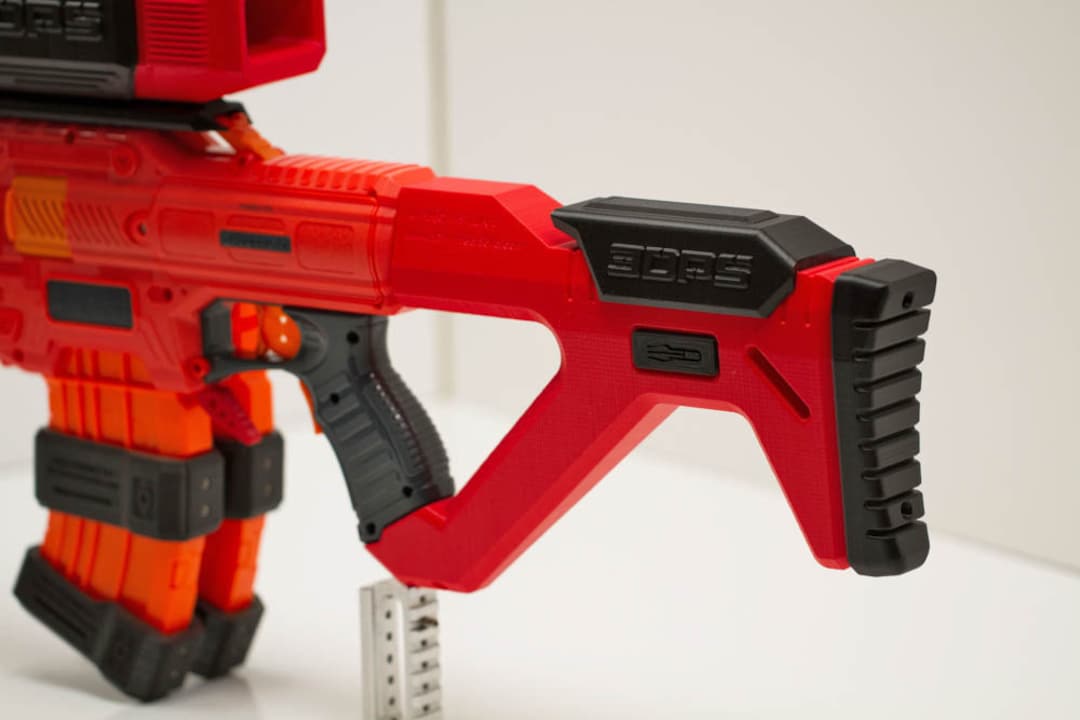 Ghost Thumbhole Brace Stock for Nerf AF Spectrum Blaster - Etsy