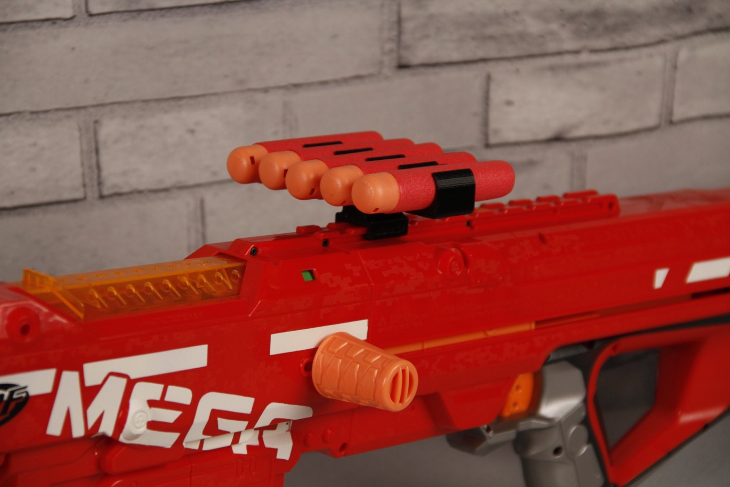 3D Printed 3 5 7 or 11 Round Mega Dart Holder for Nerf 