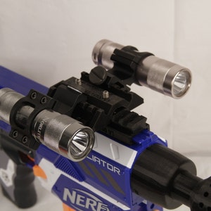 3D Printed – Picatinny to Picatinny 45Degree Dual Extension Rail