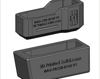 3D Printed Solid 6/12/18 Dart Nerf Magazine Bumpers