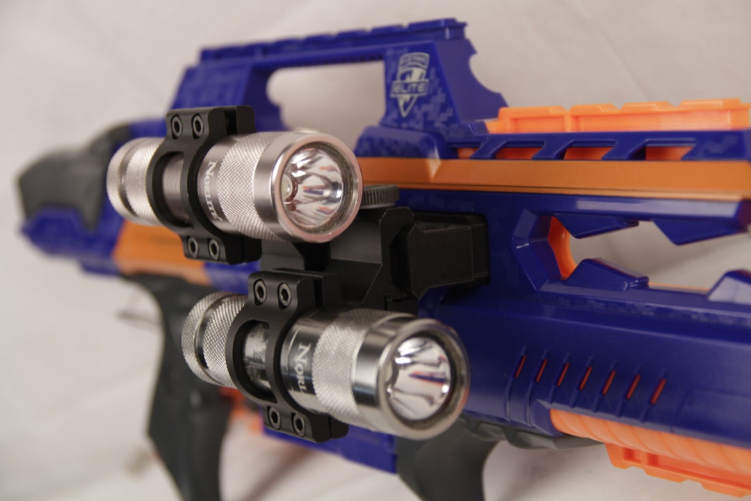 Extended Replacement Picatinny Side Rail for Nerf Rapidstrike CS
