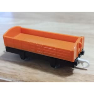 Tomy Trackmaster Train Car Thomas & Friends T4196 orange Flatbed Mattel