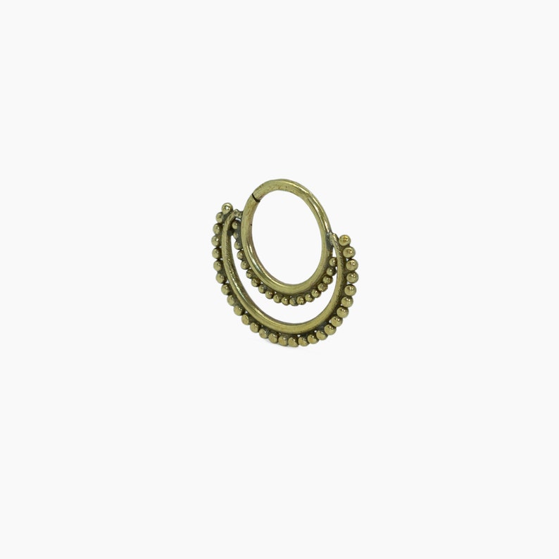 16G-1,2mm Indra silver tribal Septum piercing 18G-1mm 14G-1,6mm