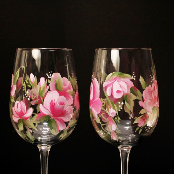 Hand Painted Roses - Etsy