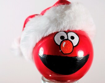 elmo christmas ornament etsy elmo christmas ornament
