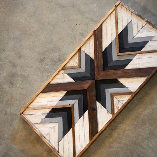 Thera Wood Wall Art Farmhouse Large Wood Wall Art Wall Etsy