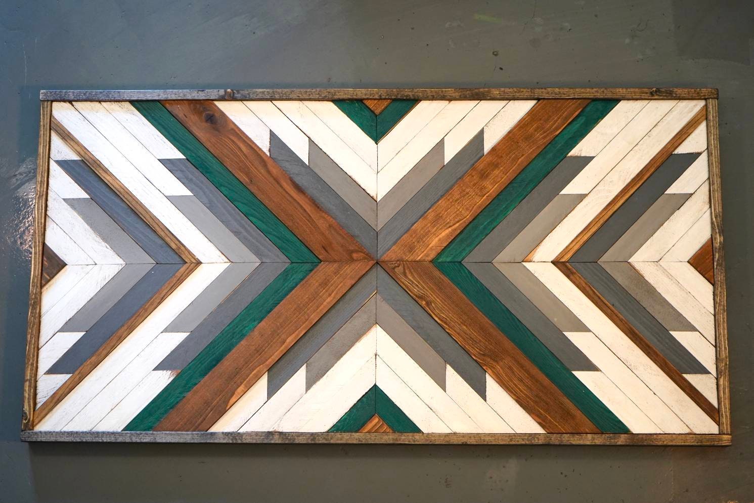 Thera Wood Wall Art Farmhouse Large Wood Wall Art Wall Etsy